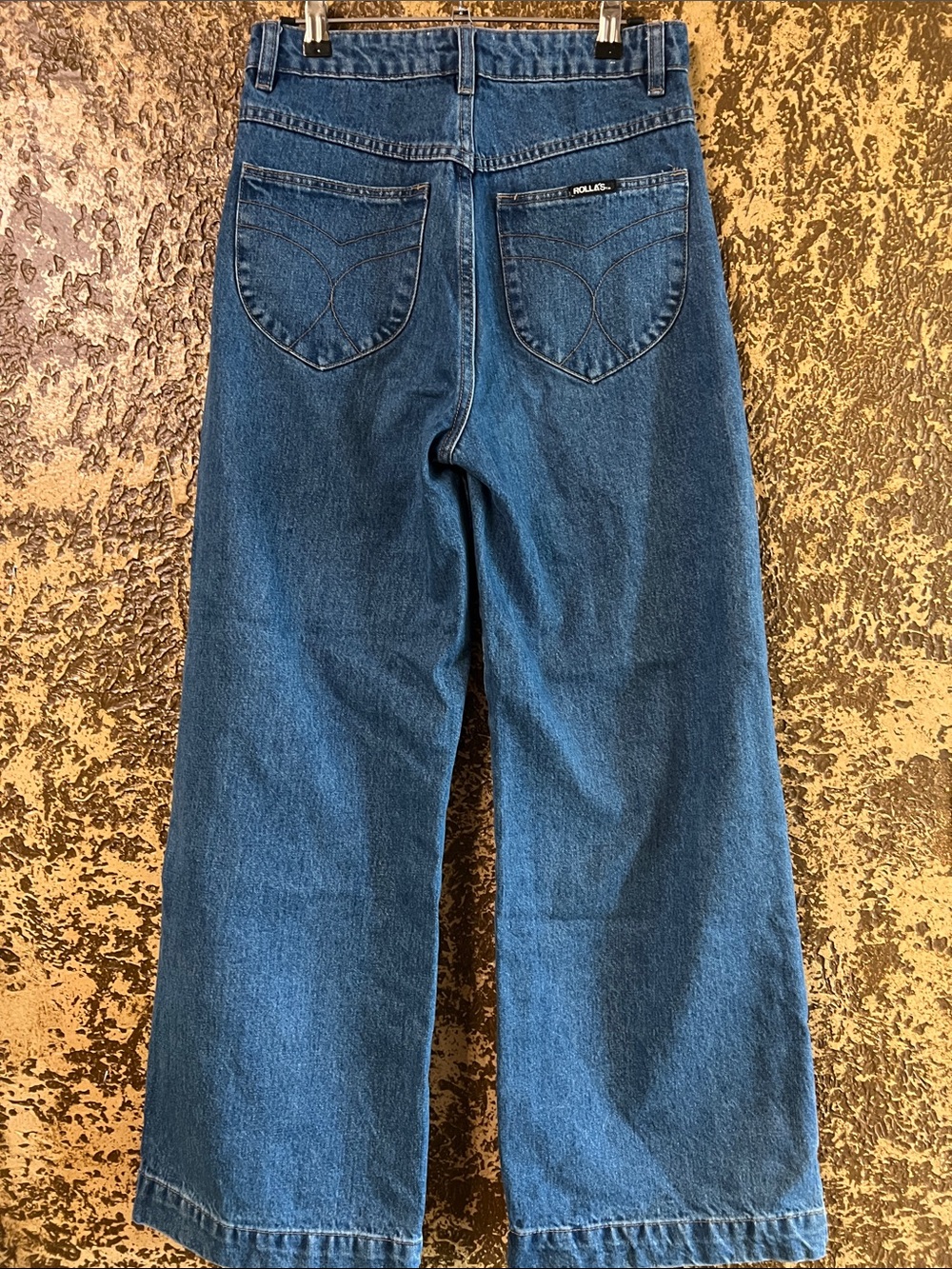 ROLLA'S women’s Mid-Blue Bootcut Jeans